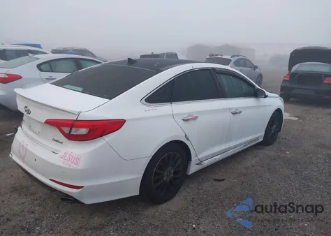 2015 Hyundai Sonata Limited from USA, damaged, VIN 5NPE34AF3FH088044